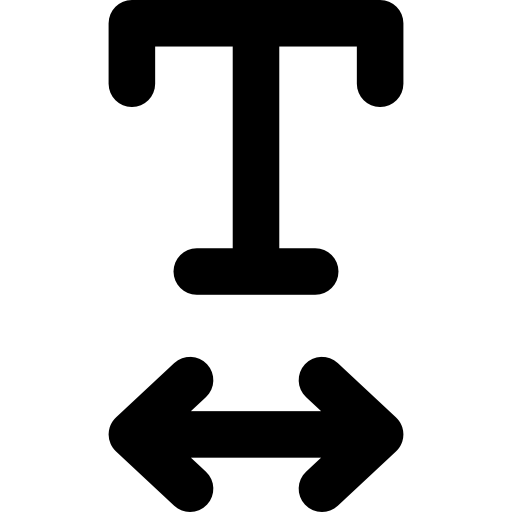 Text width